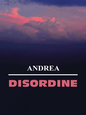 cover image of Disordine